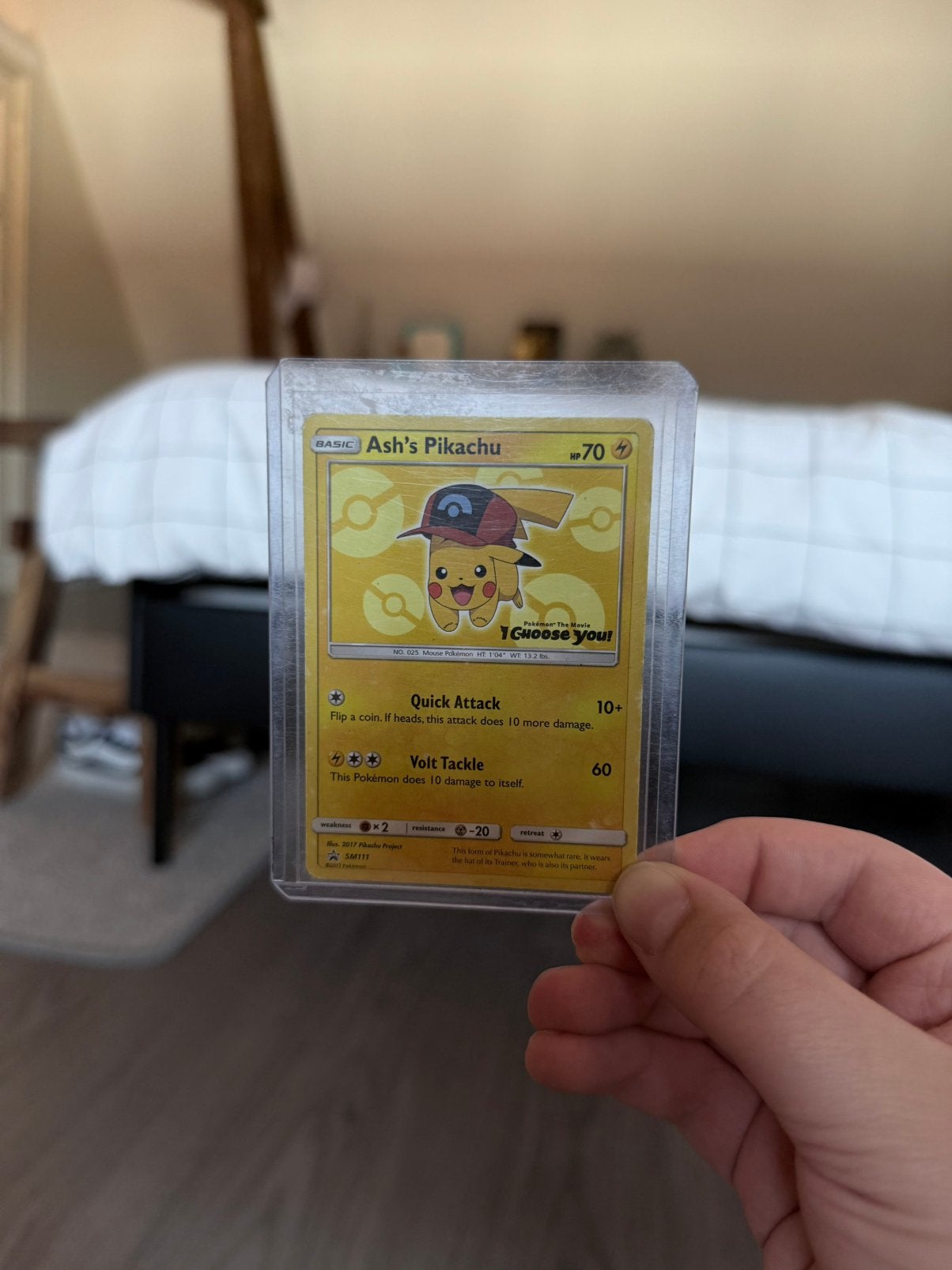 Ash’s pikachu promo, Verzamelen, Speelkaarten, Jokers en Kwartetten, Ophalen of Verzenden, Zo goed als nieuw, Speelkaart(en)