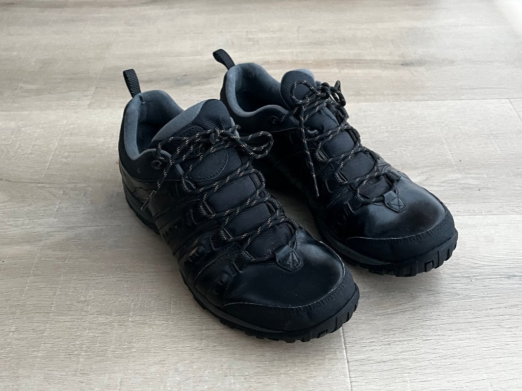 Wandelschoenen columbia woodburn waterdicht zwart, Zwart, Ophalen of Verzenden, Gedragen, Wandelschoenen of Bergschoenen