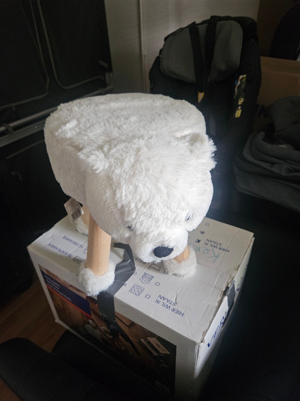 Leuke dierenkrukjes: olifant en ijsbeer, Ophalen