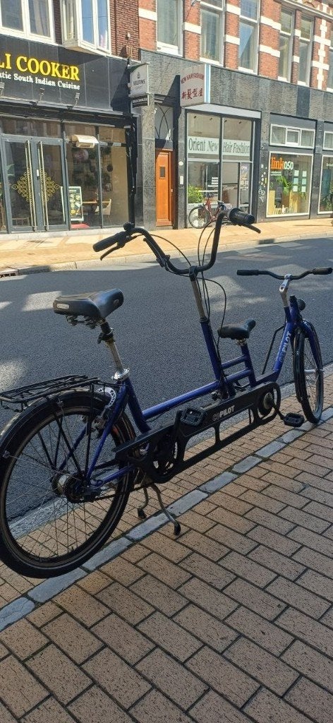 Tandemfiets en 1 maand garantie, 55 cm of meer, Ophalen, Zo goed als nieuw, Minder dan 10 versnellingen