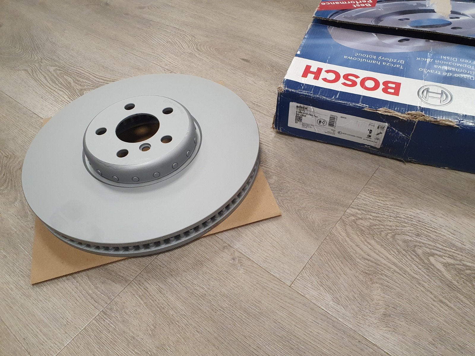 Bosch Remschijf 374mm en Remblokken Set voor BMW, Ophalen of Verzenden, Nieuw, BMW