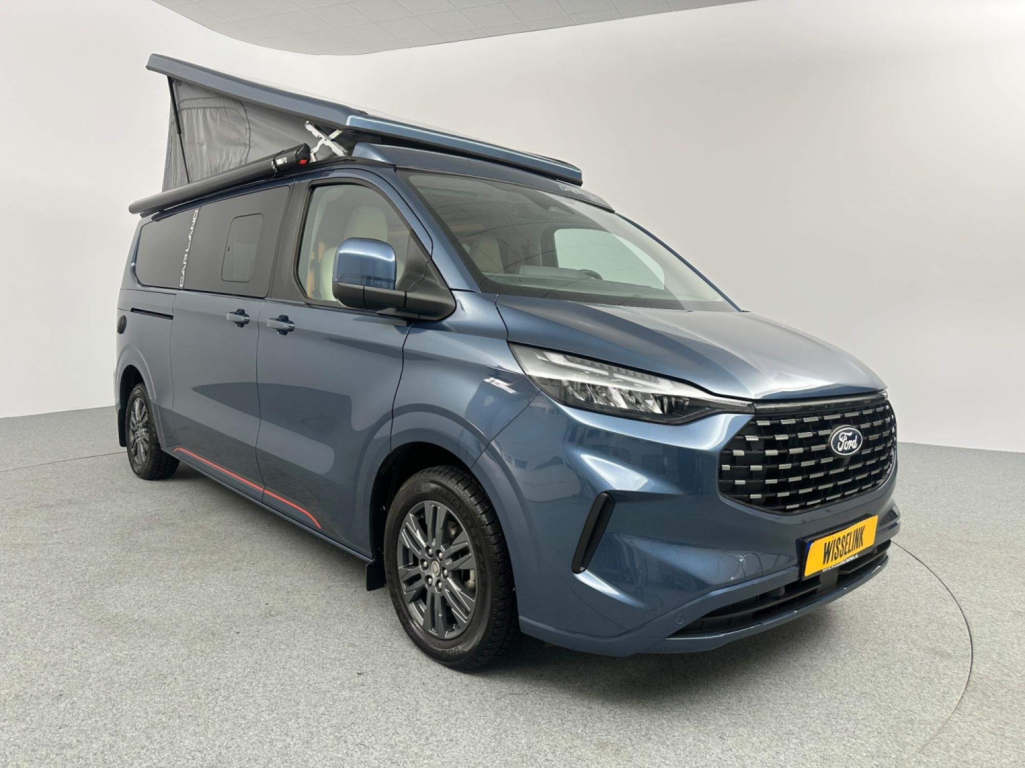 Dreamer Cap Land Select 545 Ford Custom ZEER LUXE 4 persoons, Caravans en Kamperen, Campers, Automaat, Bedrijf, Diesel, Elektrische ramen