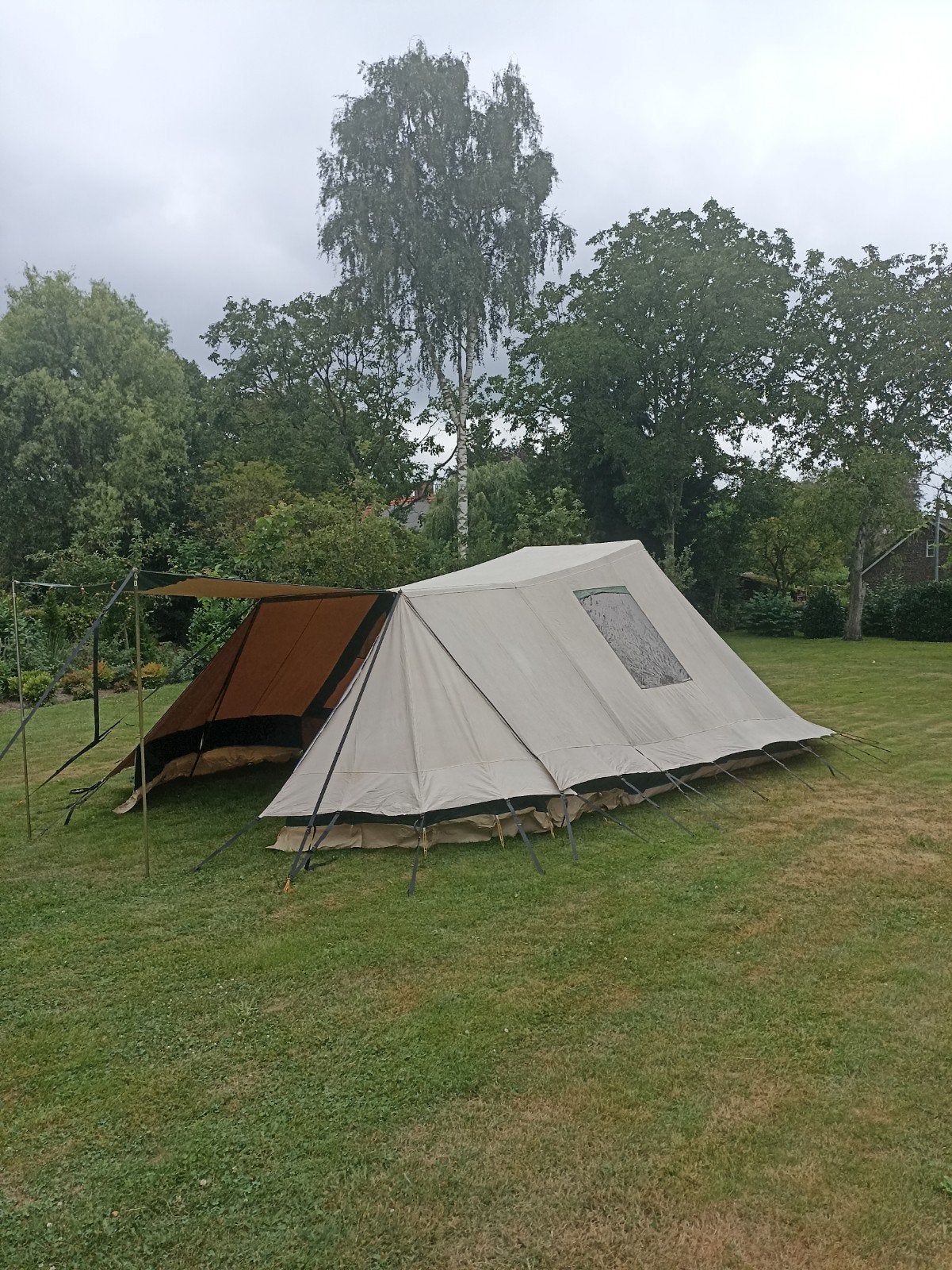 Tent Cabanon Martinique 6 persoons, Caravans en Kamperen, Tenten, Ophalen, Gebruikt, Tot en met 6