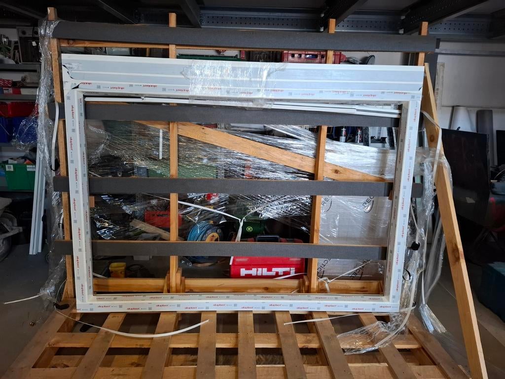Aluplast kunststof kozijn nieuw, Ophalen, Kunststof, Raamkozijn, Nieuw