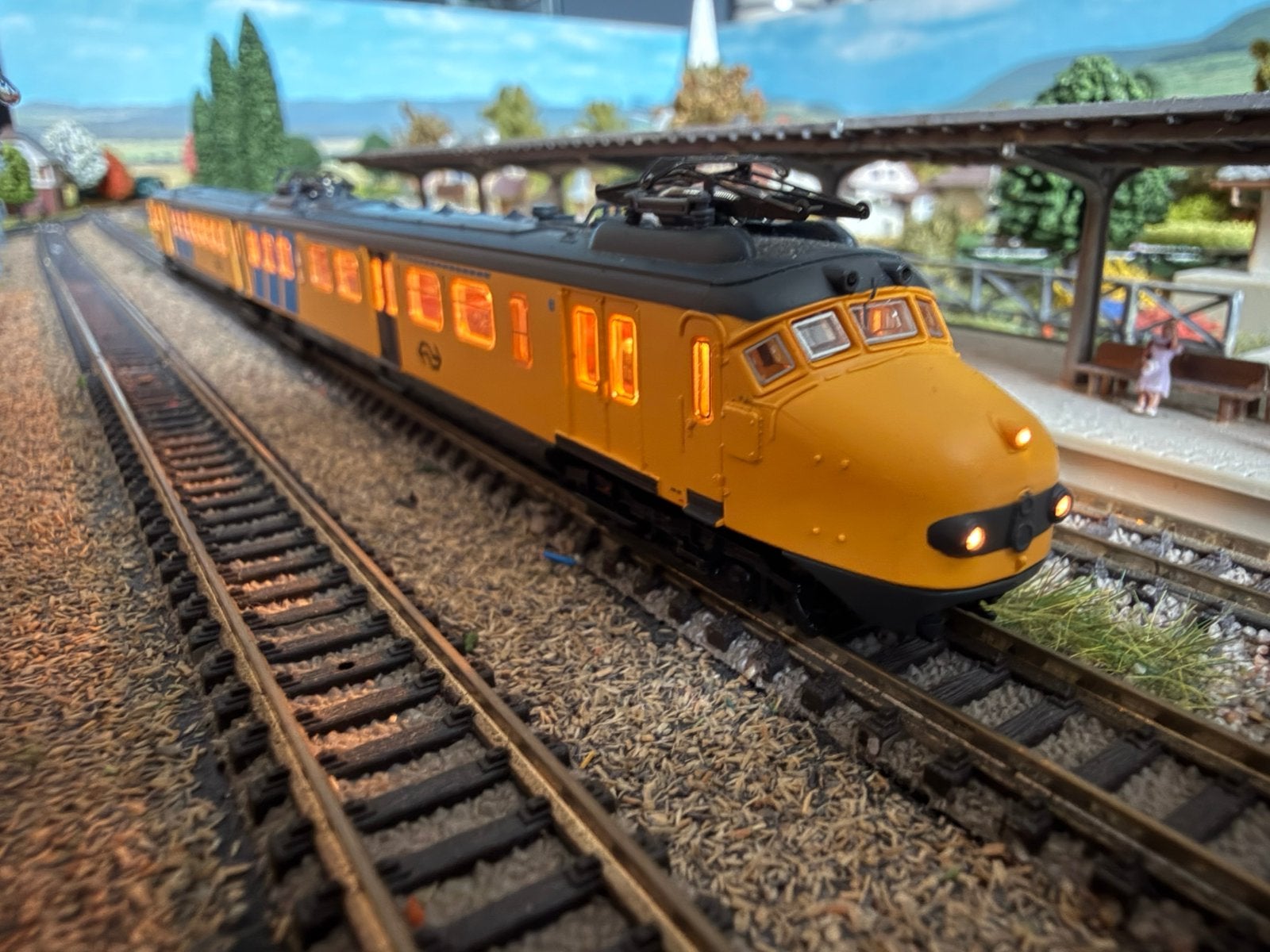 PIKO N 40280 - NS Mat.’54, Ophalen, Gelijkstroom, Piko, NS