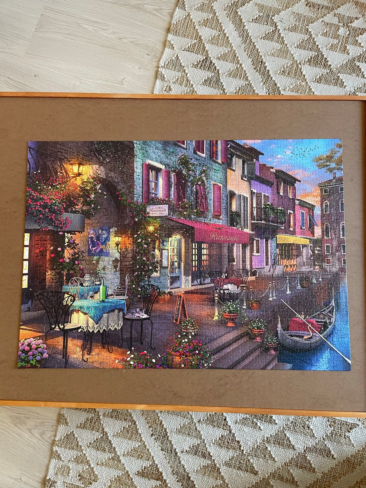 REBO Dolce Vita puzzel 🧩 1000 - compleet - ruilen mag ook, Ophalen of Verzenden, 500 t/m 1500 stukjes, Zo goed als nieuw, Legpuzzel