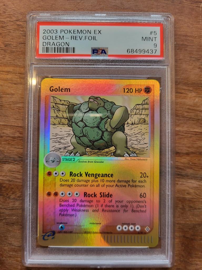 Golem 5/92 - Pokémon EX Dragon, Verzenden, Foil