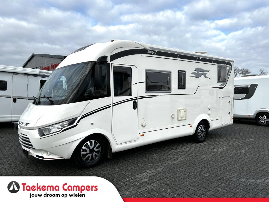 Laika Ecovip 609 Enkele-bedden/Automaat/Hefbed/150pk/uniek, Caravans en Kamperen, Fiat, 6 tot 7 meter, Bedrijf, Diesel