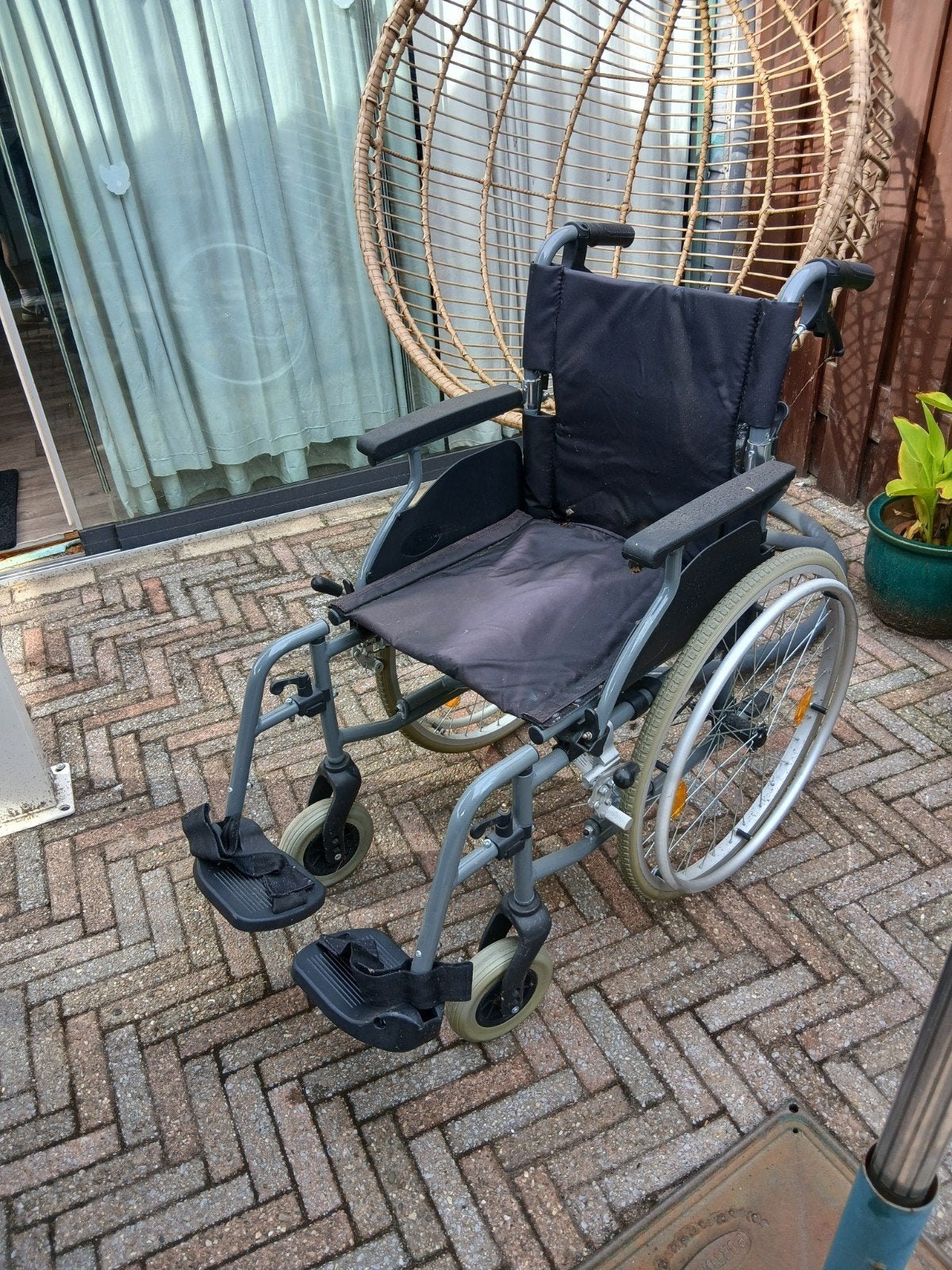 rolstoel, Diversen, Ophalen of Verzenden, Gebruikt, Duwrolstoel