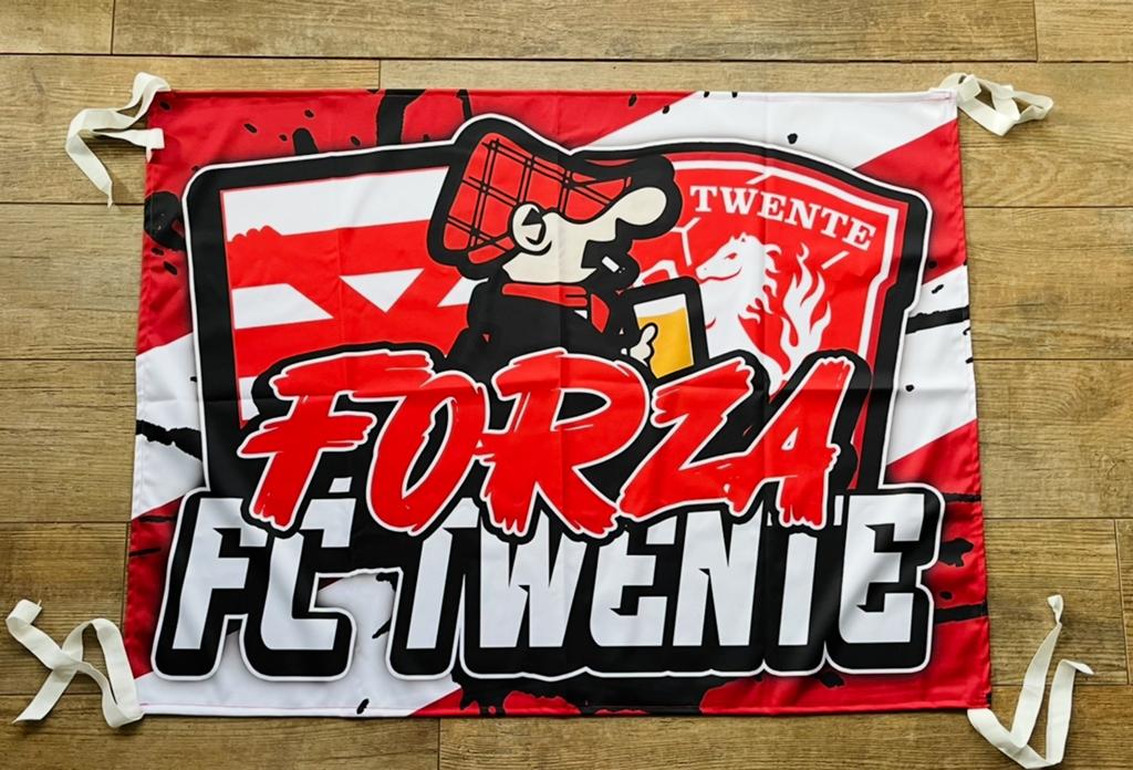 Fc twente vlag te koop, Verzenden, Nieuw, F.C. Twente, Overige typen