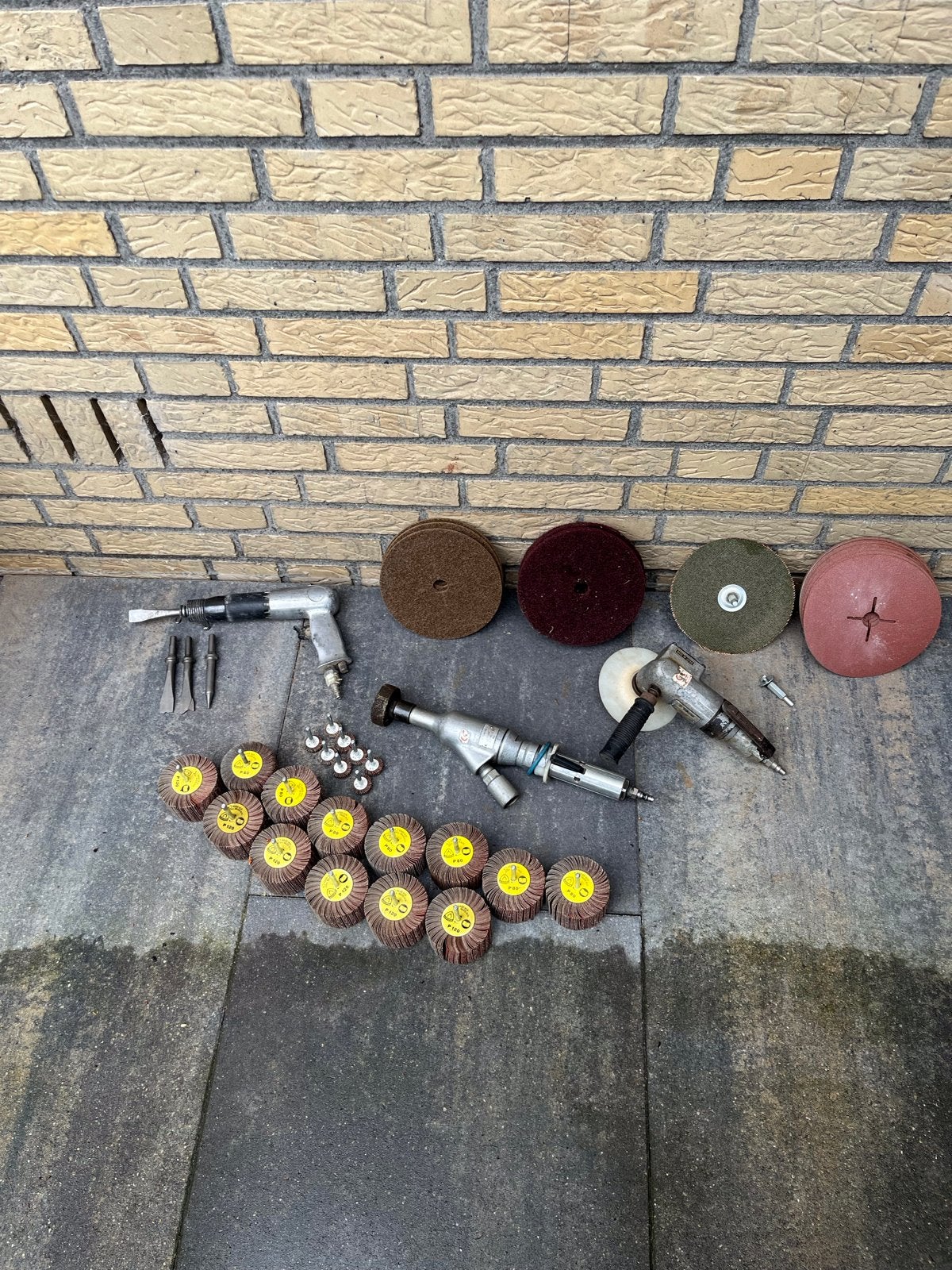 Pneumatisch gereedschap voor compressor, Doe-het-zelf en Verbouw, Gereedschap | Handgereedschap, Ophalen of Verzenden, Gebruikt
