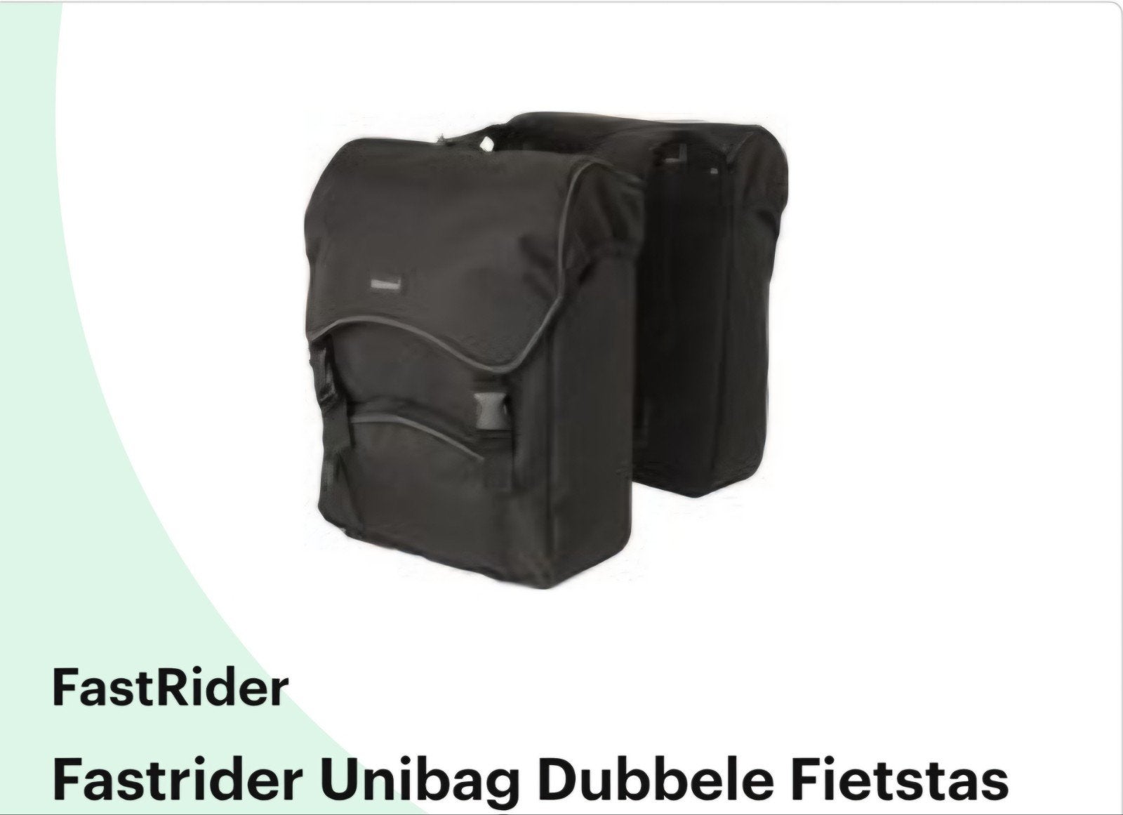 FastRider Unibag Dubbele Fietstas, Ophalen of Verzenden, Zo goed als nieuw