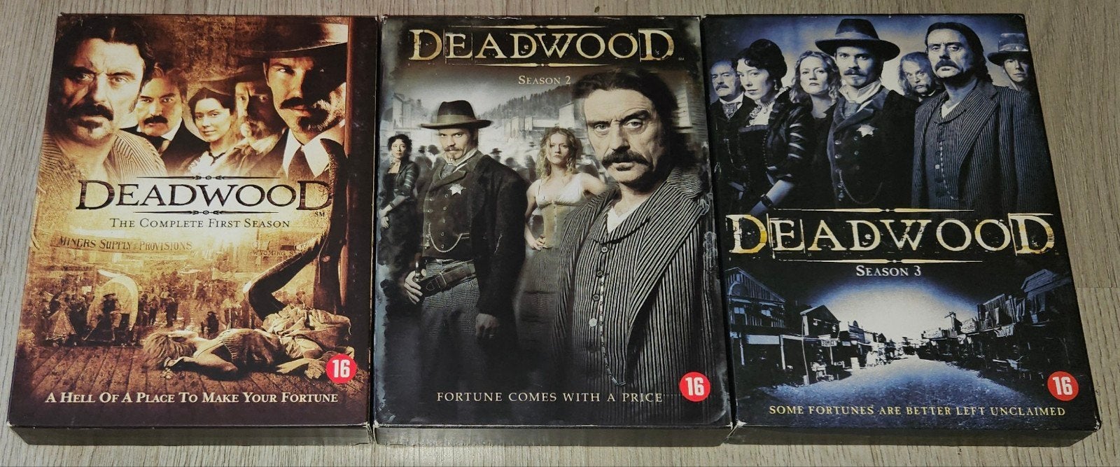 Deadwood - Complete Serie (Seizoen 1, 2 & 3) DVD Boxset, Engels, Vanaf 16 jaar, Ophalen of Verzenden, Zo goed als nieuw