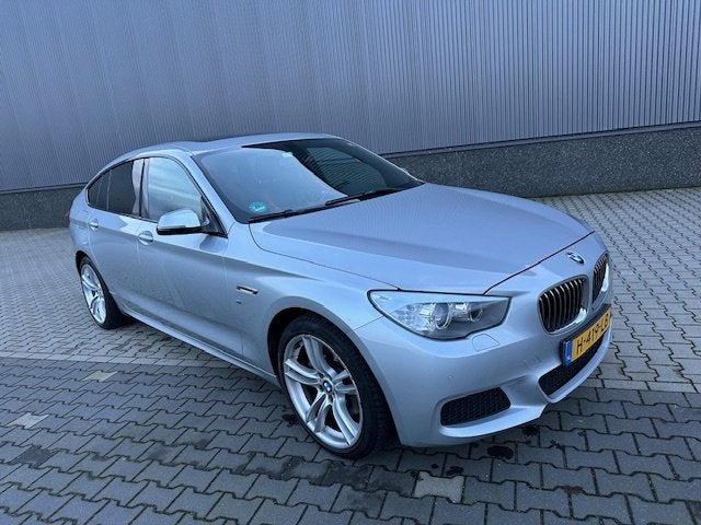BMW 5-Serie GT 2.0 520D AUT 2016 Grijs, Auto's, Achterwielaandrijving, 1995 cc, Leder, Diesel
