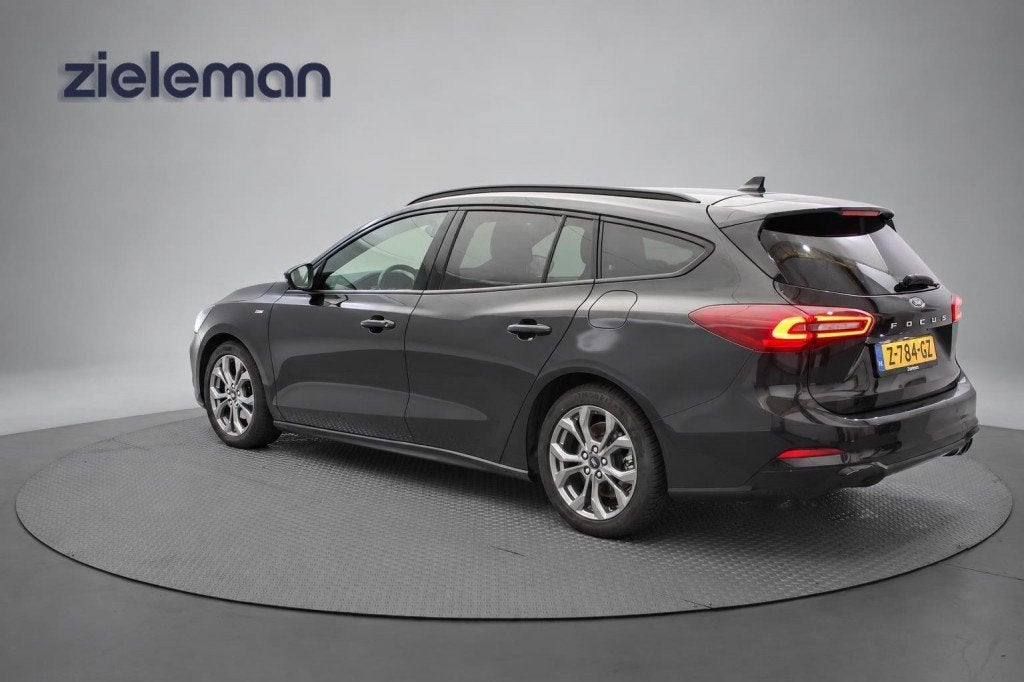 Ford FOCUS Wagon 1.0 EcoBoost Hybrid ST-Line - Carplay, Crui, Auto's, 125 pk, Gebruikt, Met garantie (alle), Zwart
