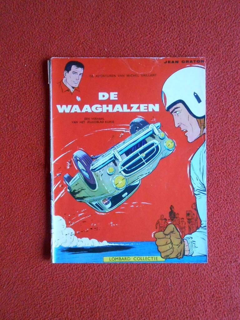 Michel Vaillant: De waaghalzen (1e druk, Vanderhout), Boeken, Eén stripboek, Ophalen of Verzenden, Gelezen