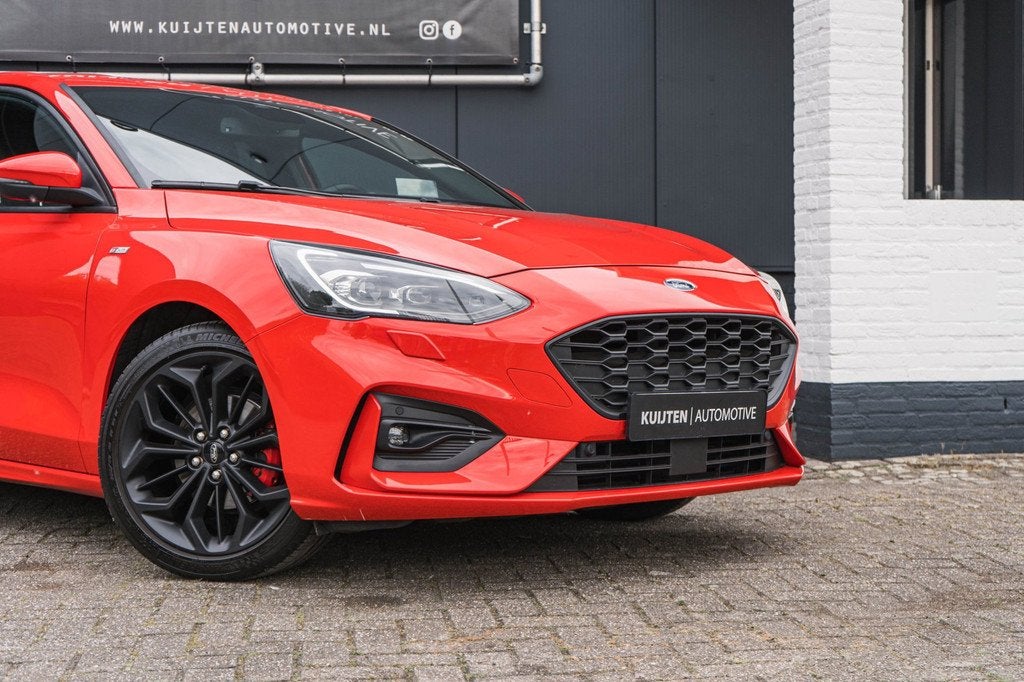 Ford Focus 1.0 EcoBoost ST Line / Automaat / LED / HUD / Win, Gebruikt, Bedrijf, Automatische klimaatregeling, 3 cilinders
