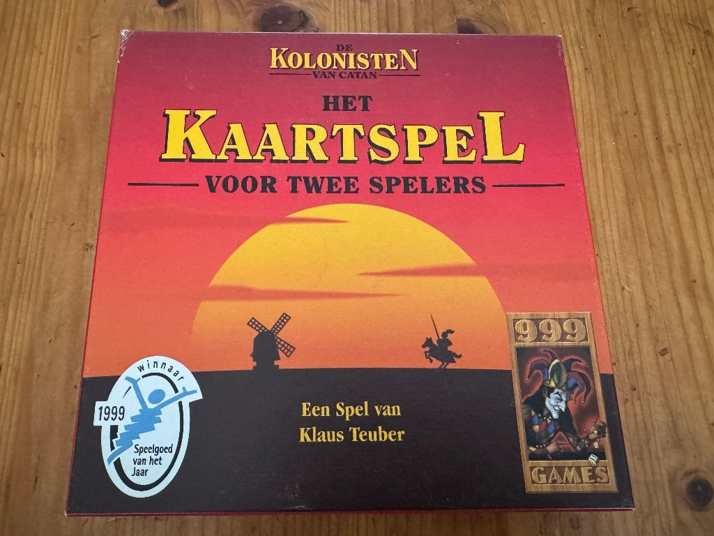 Kolonisten van Catan Het Kaartspel voor twee + uitbreidingen, Ophalen, Gebruikt, 999 Games