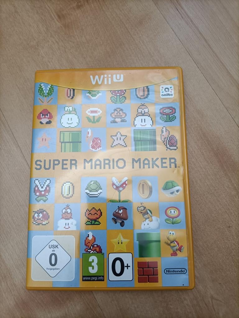 Super Mario Maker Wii U - Bouw je eigen Mario levels!, Spelcomputers en Games, Games | Nintendo Wii U, Online, 1 speler, Ophalen of Verzenden