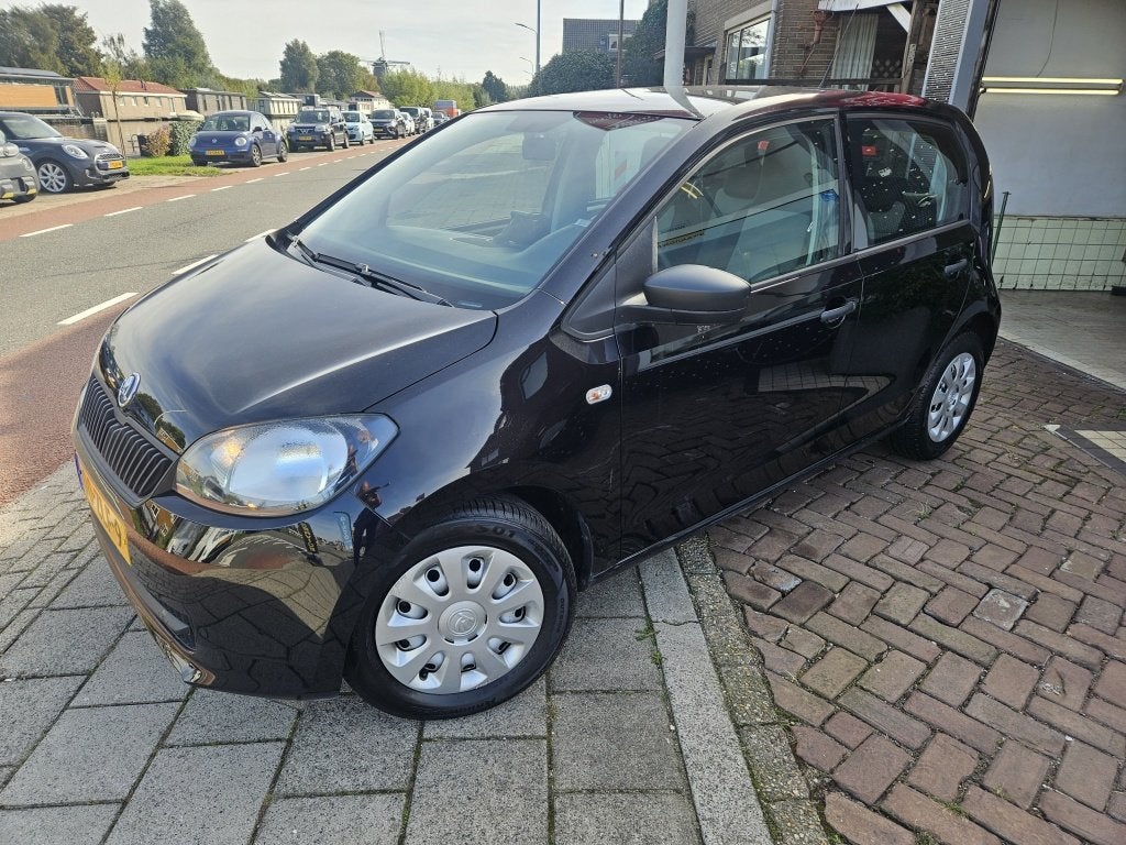 Skoda Citigo 1.0 Grt. Arctic (bj 2013), Auto's, Euro 5, Stof, Gebruikt, 840 kg