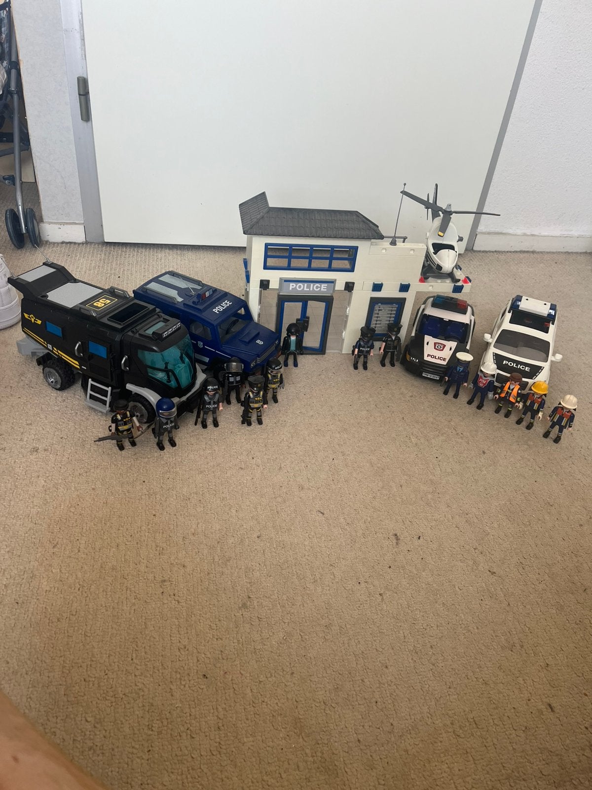 Playmobil politiebureau, Kinderen en Baby's, Speelgoed | Playmobil, Ophalen, Gebruikt