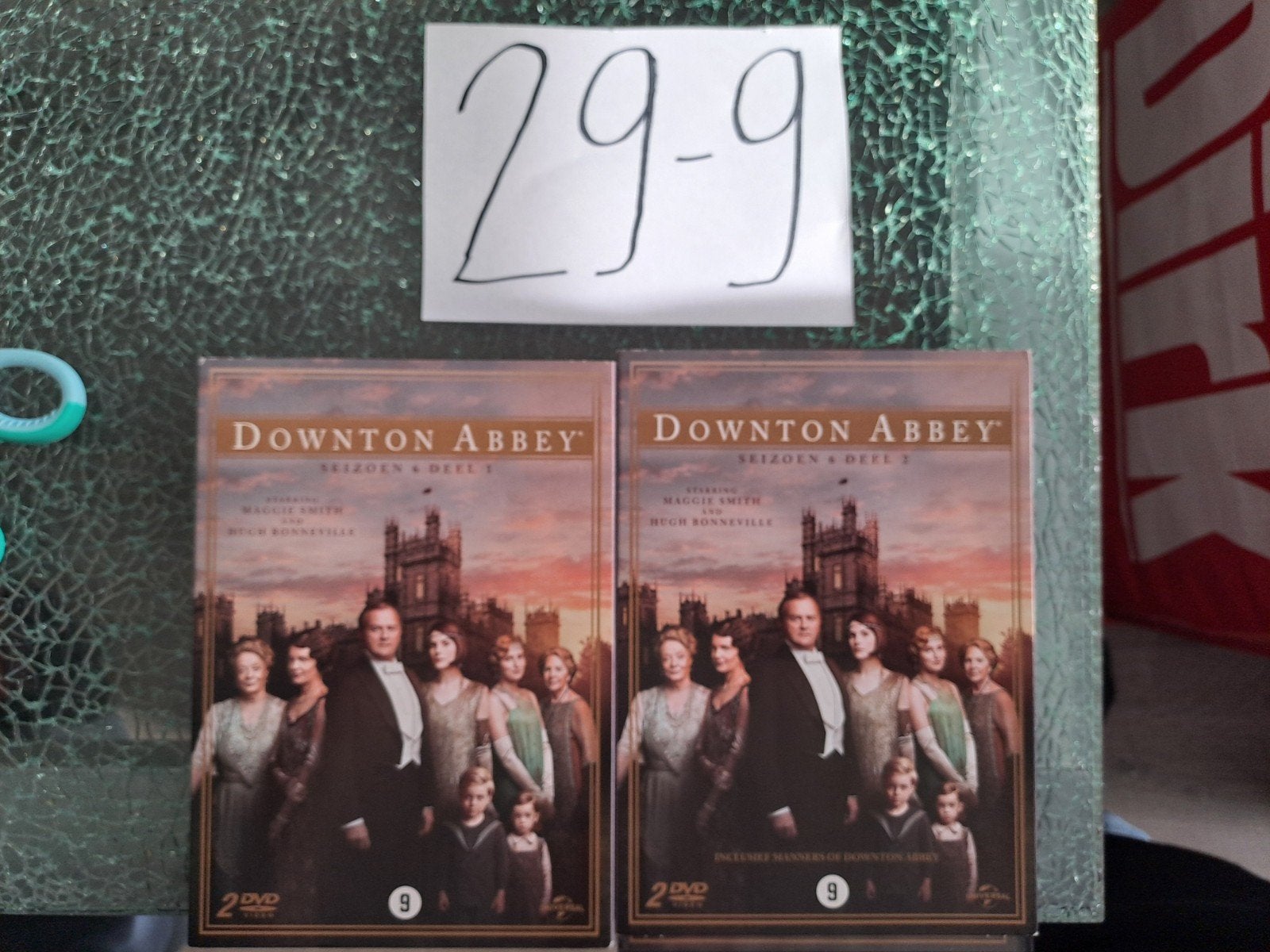 Downton Abbey Seizoen 6 & Deel 1 DVD - Zo goed als nieuw, Seizoen 6, Engels, Nederlands, Ophalen of Verzenden