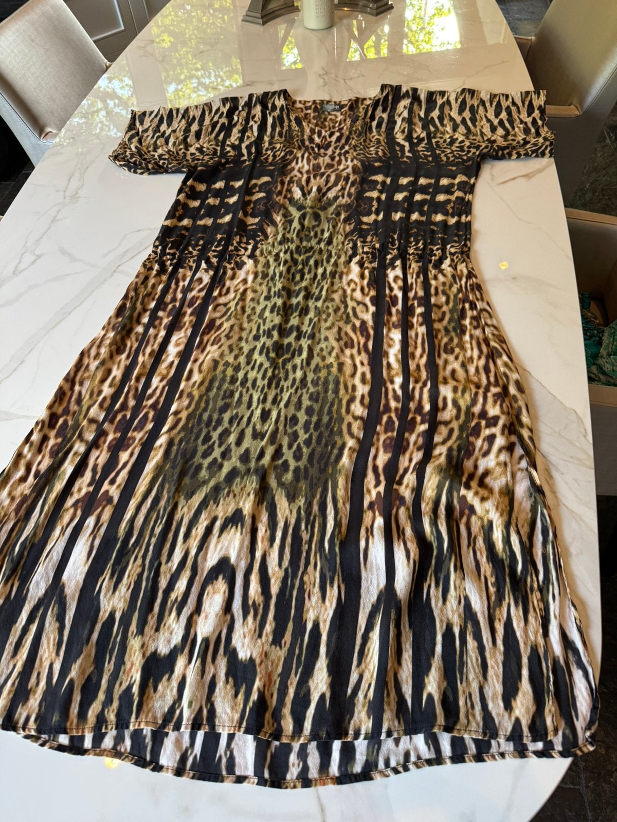 Kaftan, Ophalen of Verzenden, Zo goed als nieuw, Maat 42/44 (L), Onder de knie
