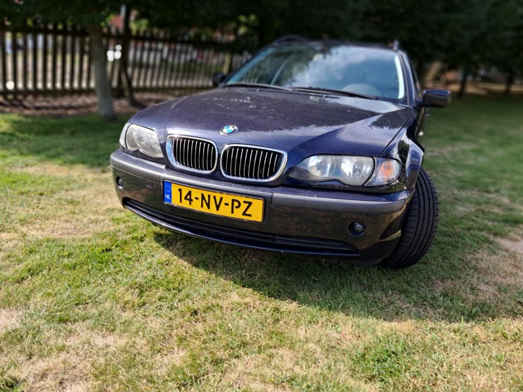 BMW 3-Serie 2.0 I 318 Touring E 46/2004 Blauw, Auto's, BMW, 13 km/l, Achterwielaandrijving, 1995 cc, 680 kg