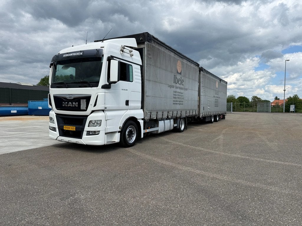 MAN TGX 18.480 TGX 18.480 4X2LL Komplett mit 2016 H&W Anhang, Automaat, Euro 6, 653 pk, MAN