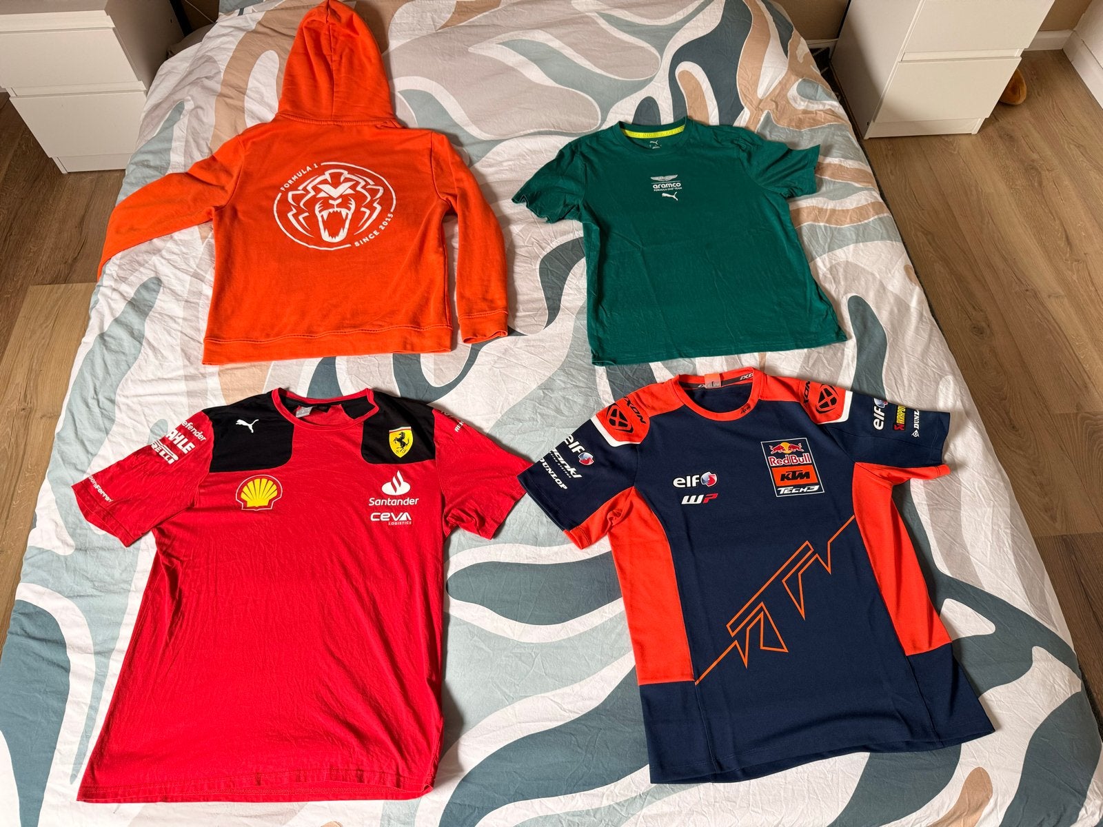 F1 & MotoGP Merchandise: Ferrari, KTM, Max Verstappen, Aston, Ophalen of Verzenden, Nieuw