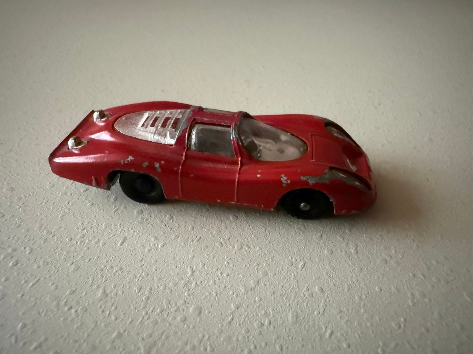 Vintage Majorette Porsche 917 Le Mans - Rood Speelgoedauto, Ophalen of Verzenden, Gebruikt