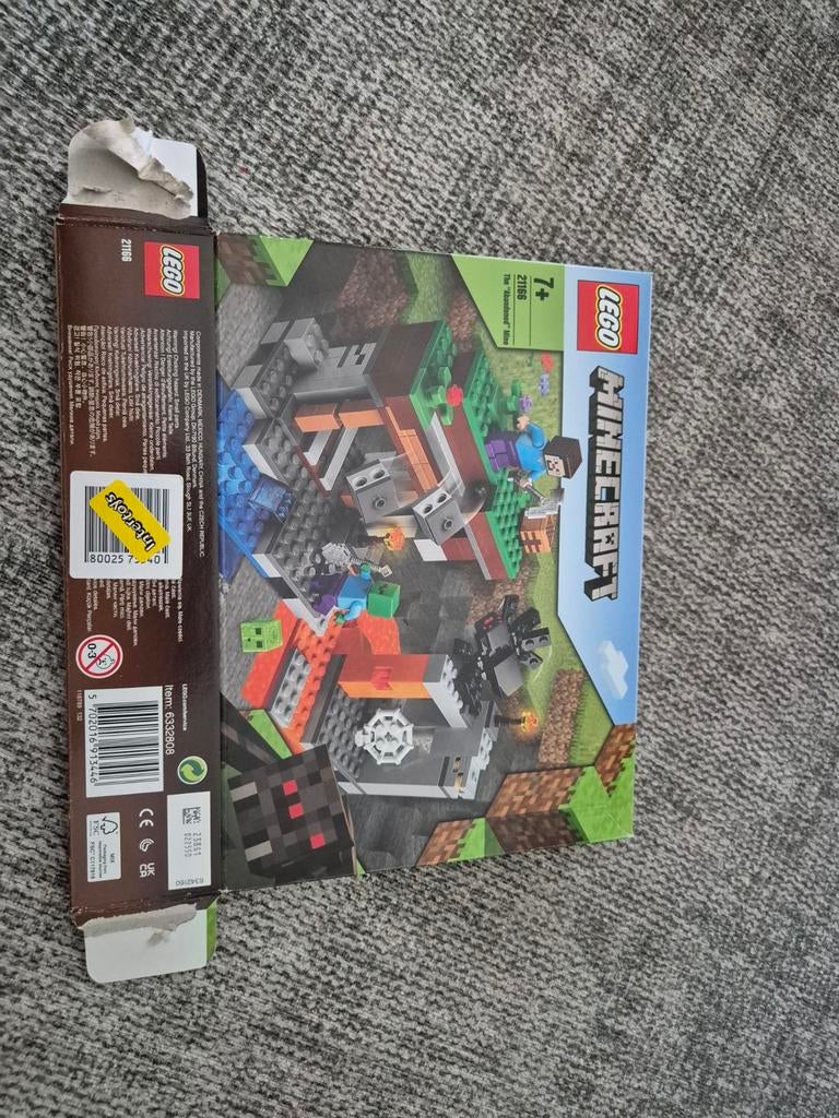 Lego Minecraft 21166 Het "Verlaten" Mijn, Ophalen of Verzenden, Zo goed als nieuw, Lego