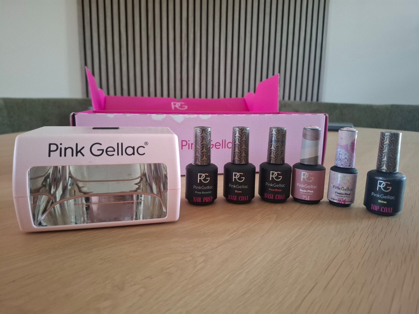 Pink Gellac Startset - Complete Gel Nagellak Set, Ophalen, Zo goed als nieuw, Overige typen
