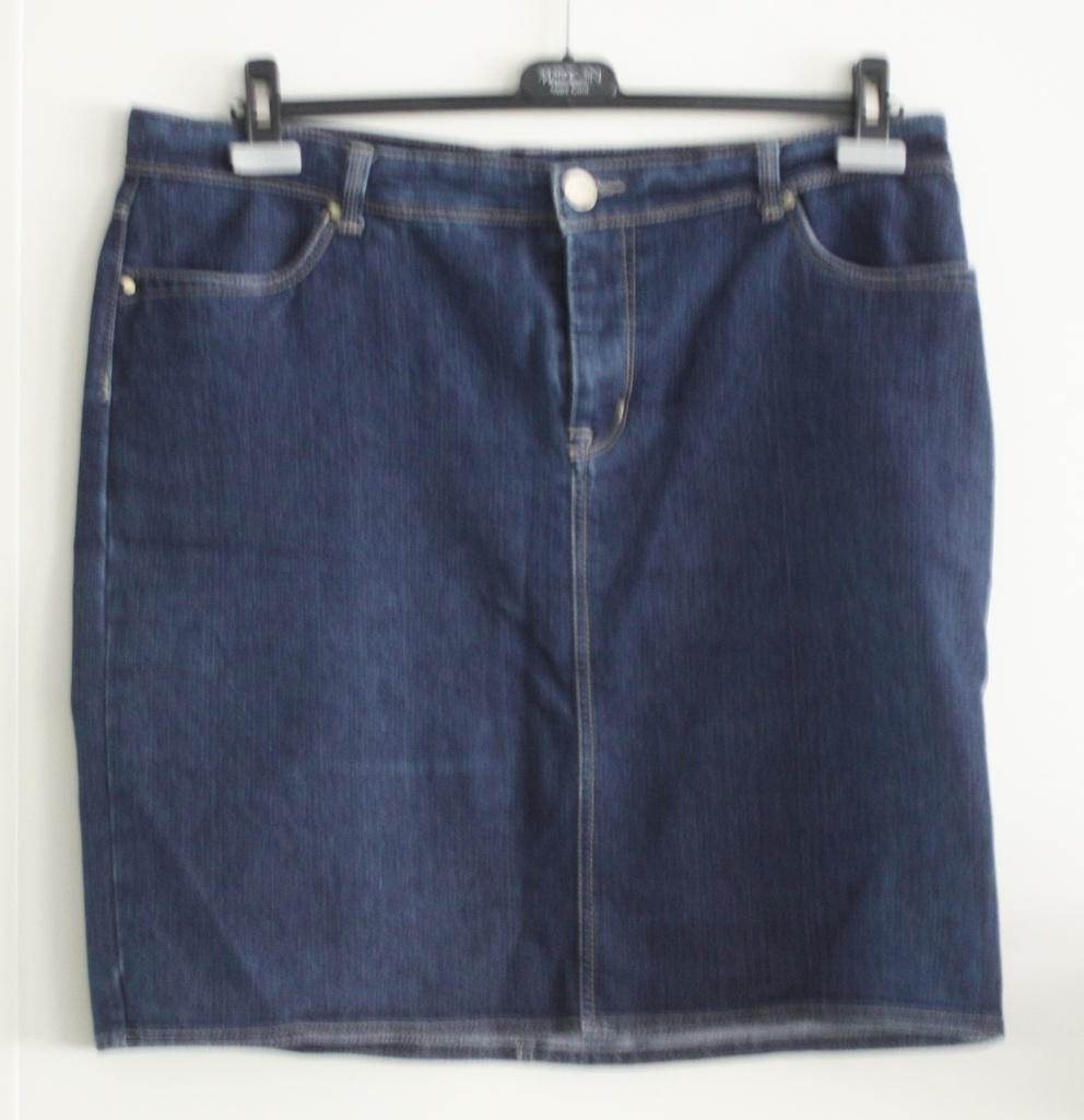donkerblauwe rok  maat 44, Blauw, Maat 42/44 (L), Ophalen of Verzenden, Knielengte