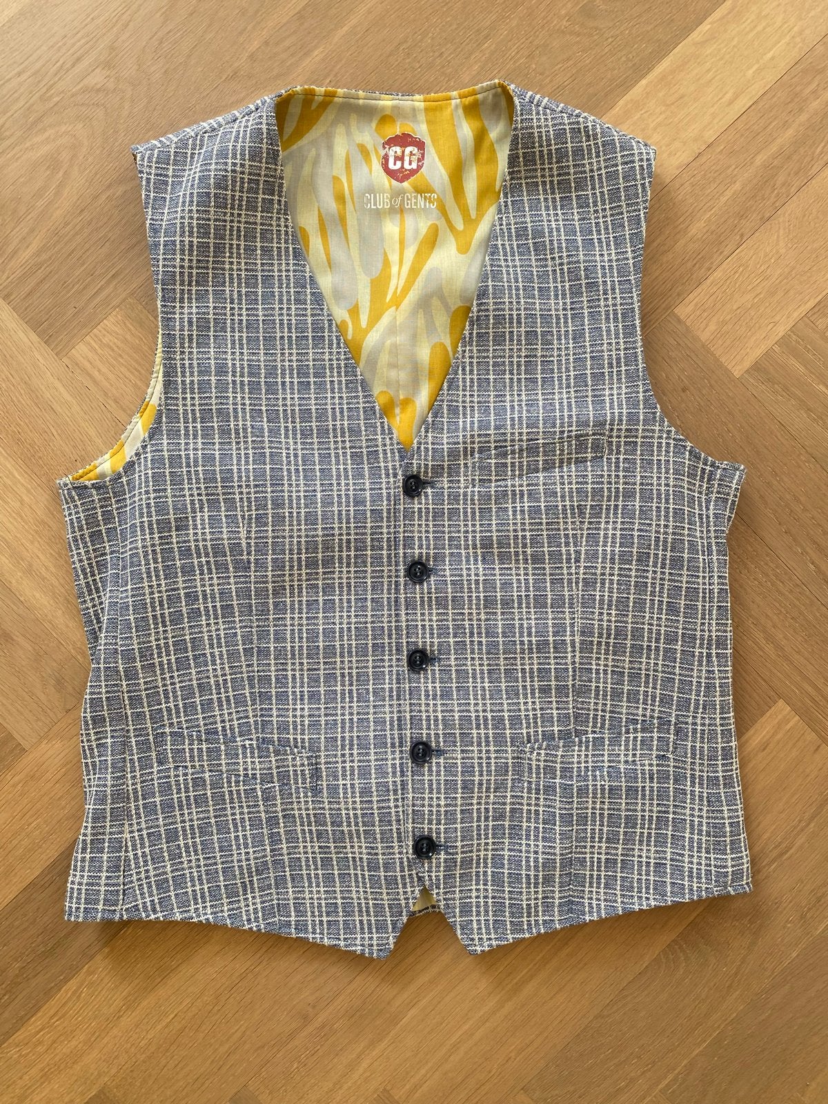 Club of Gents gilet met ruitpatroon - Ongedragen, Ophalen of Verzenden, Nieuw