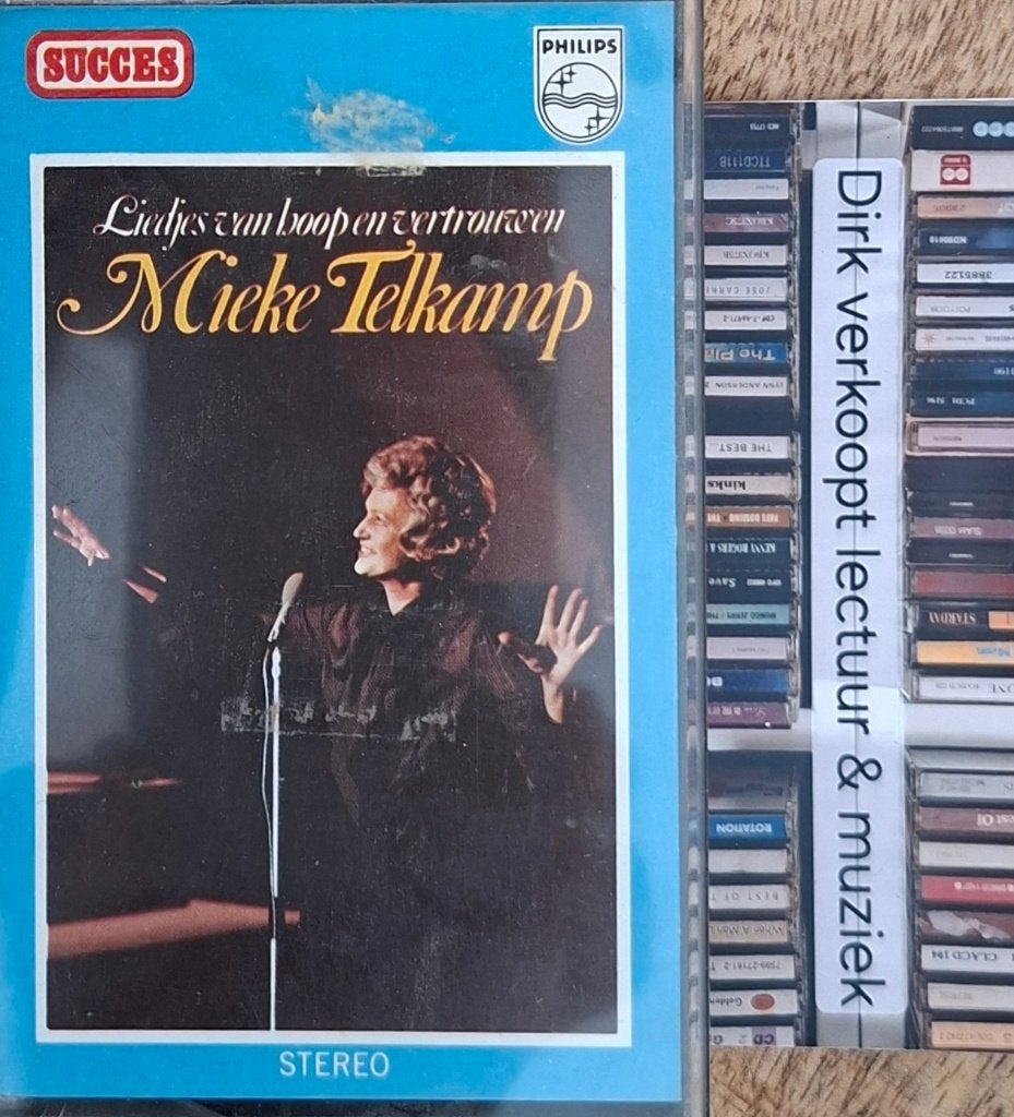 Mieke Telkamp; Liedjes van hoop en vertrouwen (NL, 1971), Cd's en Dvd's, Cassettebandjes, 1 bandje, Ophalen of Verzenden, Zo goed als nieuw