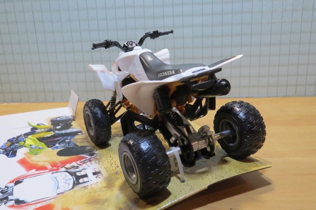 Honda TRX450R quad atv white 1:12 57473, Pirmasens, Overige typen, Nieuw, Ophalen of Verzenden
