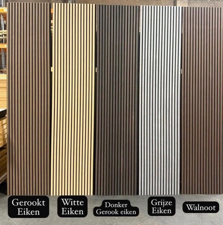 Akoestische Wandpanelen - 40 naar 25 euro!! - Uitverkoop!, Huis en Inrichting, Hout, Nieuw, Wandbord of Wandpaneel, Modern