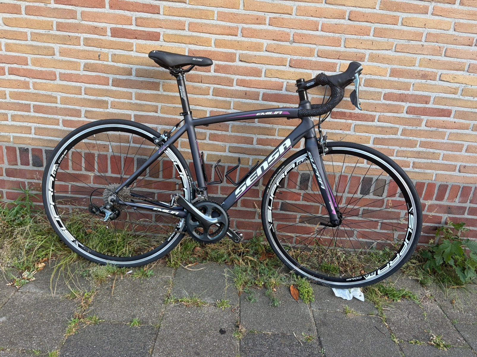 Sensa Emilia dames fiets ZGAN, Aluminium, Zo goed als nieuw, Meer dan 20 versnellingen, 53 tot 57 cm