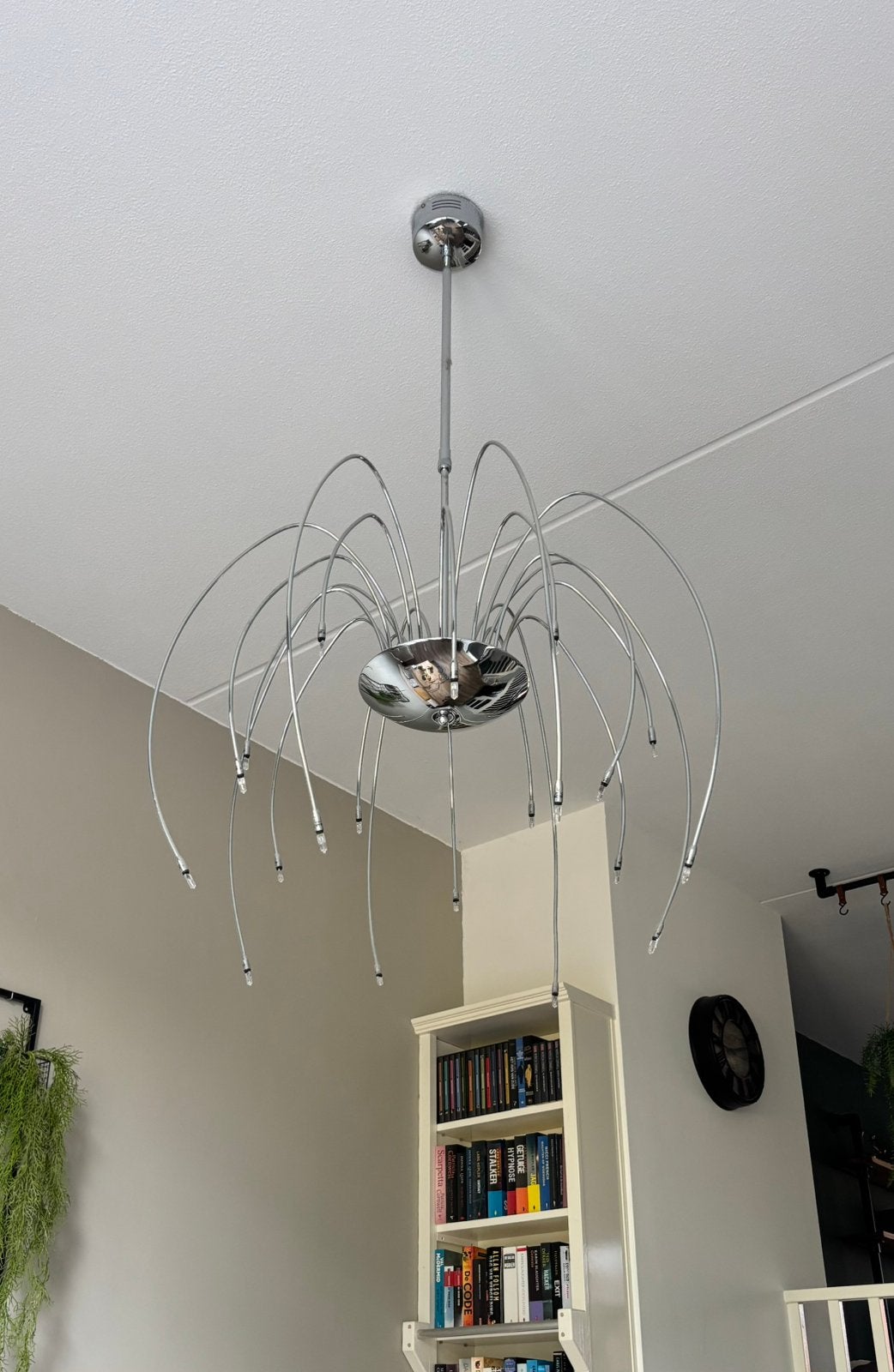 Hanglamp RVS design, Ophalen, Zo goed als nieuw, Metaal