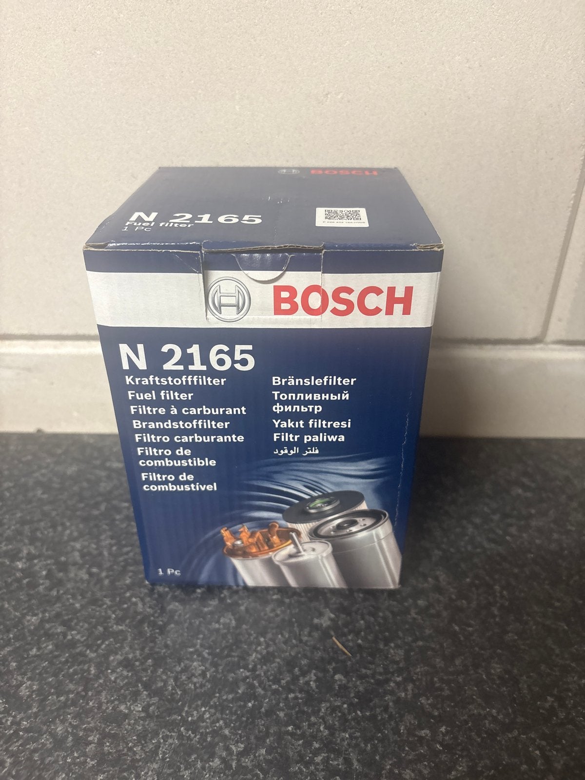 Bosch N 2165 Brandstoffilter - Nieuw in doos, Auto-onderdelen, Brandstofsystemen, Ophalen of Verzenden, Nieuw, Overige automerken