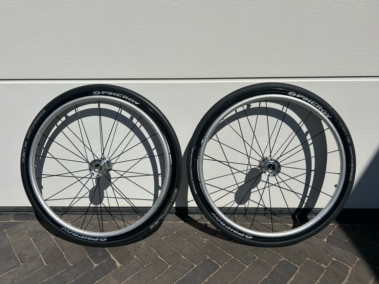 Spinergy Rolstoel Wielen 25-590 (26x1), Ophalen, Gebruikt, Handbewogen rolstoel