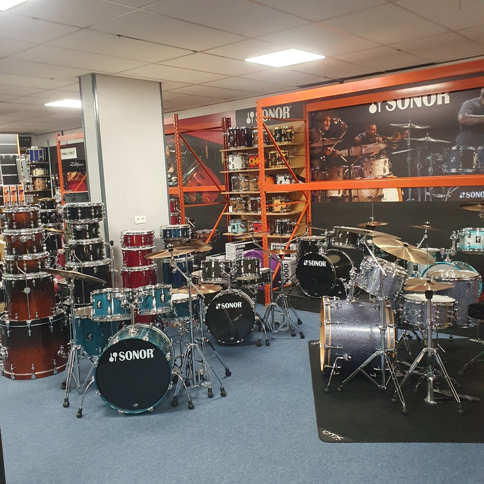 Grote keuze in Sonor drumstellen: van beginners tot high-end, Muziek en Instrumenten, Drumstellen en Slagwerk, Ophalen of Verzenden