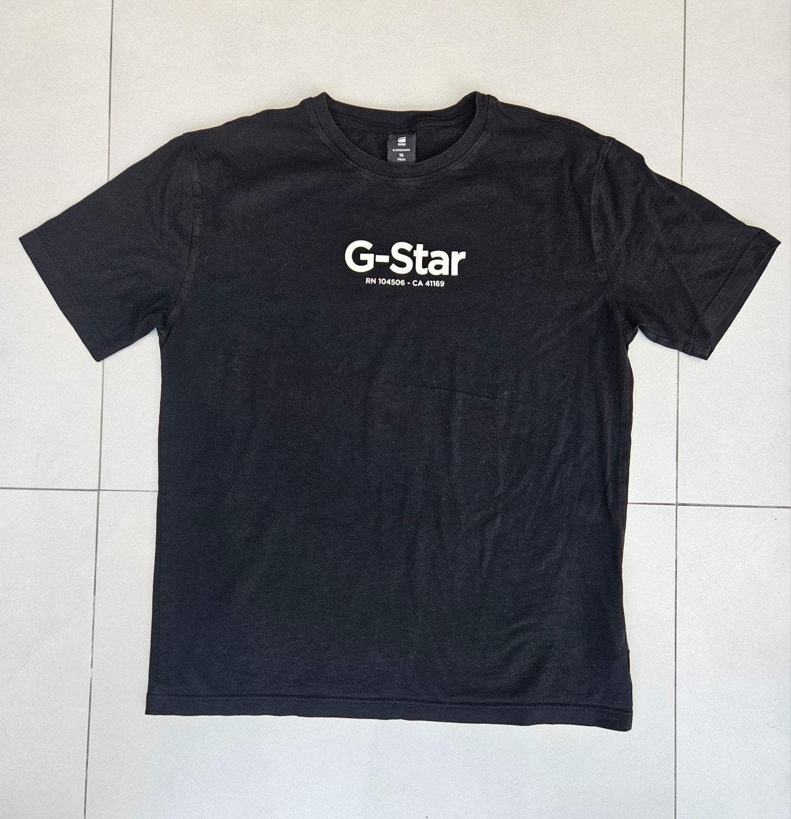 G-Star RAW T-Shirt Zwart Maat S, G-STAR RAW, Zwart, Nieuw, Ophalen of Verzenden