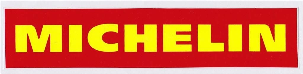 Michelin horizontale sticker #18, Verzenden