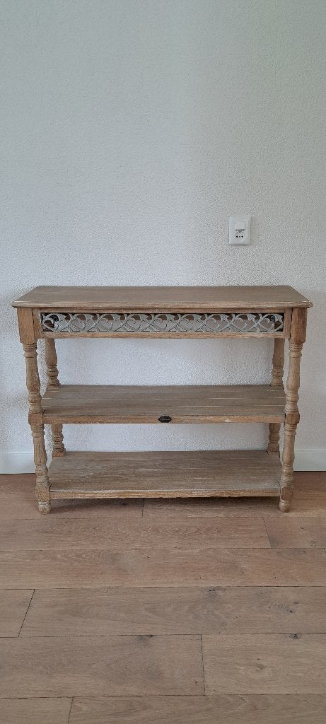 Sidetable Riverdale, Huis en Inrichting, Ophalen, Gebruikt, 100 tot 150 cm, Eikenhout