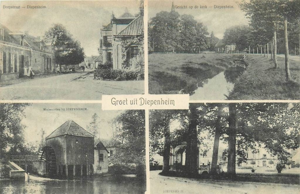 701-251-015 Diepenheim, Verzenden, Voor 1920, Overijssel
