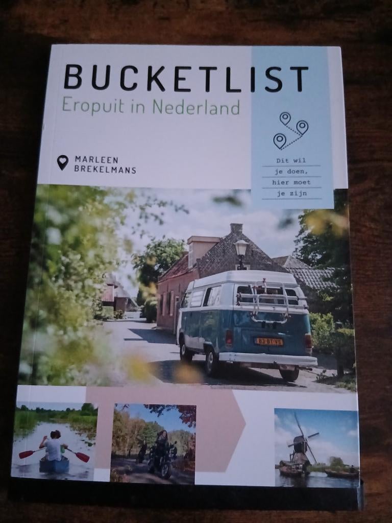 Bucketlist: Eropuit in Nederland - Marleen Brekelmans, Overige merken, Marleen Brekelmans, Ophalen of Verzenden, Zo goed als nieuw