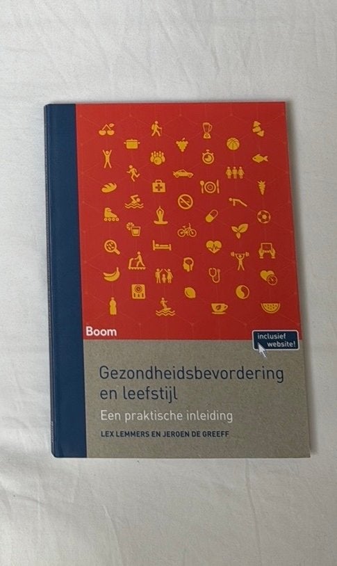 Gezondheidsbevordering en leefstijl - Lex Lemmers, Ophalen of Verzenden, Gamma, Zo goed als nieuw, HBO