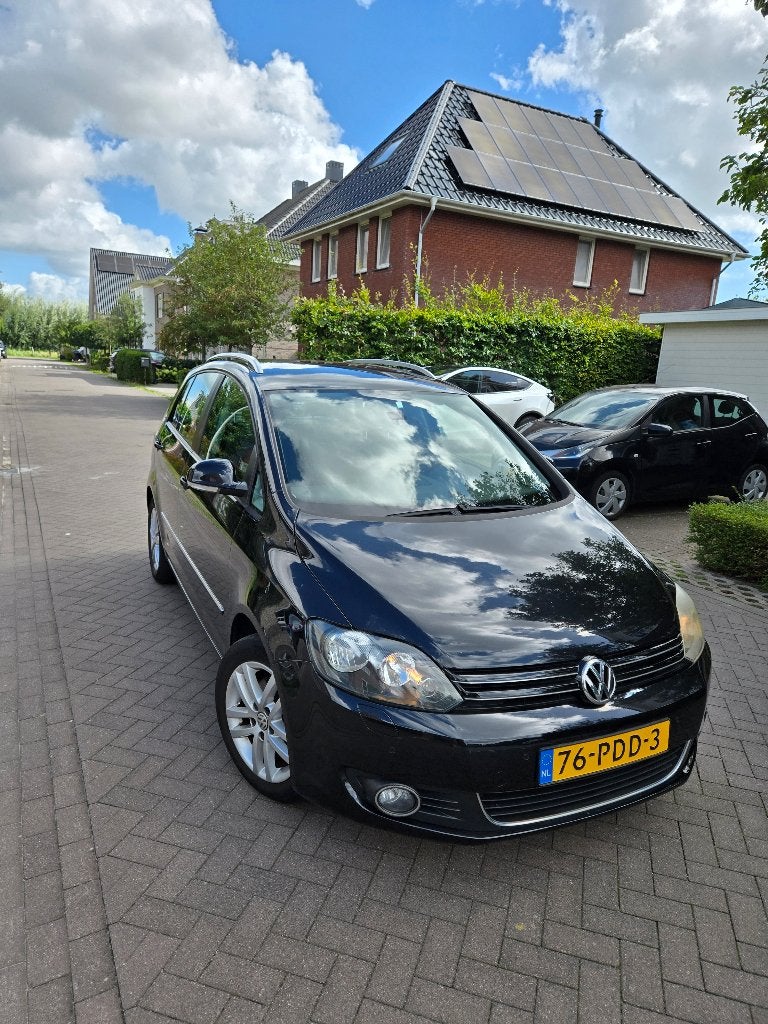 Volkswagen Golf Plus 1.4 TSI 90KW 2010 Zwart, Auto's, Volkswagen, 15 km/l, 4 cilinders, 700 kg, Alcantara